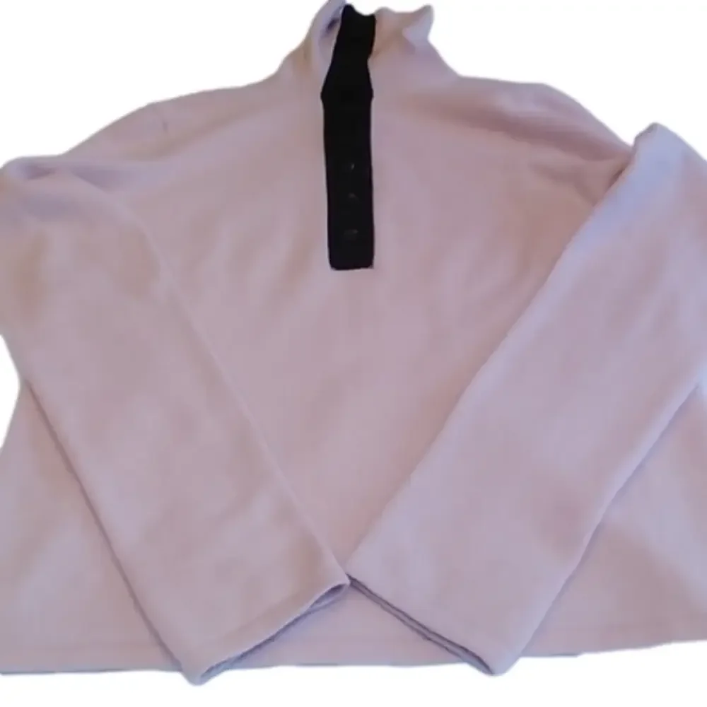 Luxe 100% Cashmere Women's Shell Pink Sweater Sz M - Picture 5 of 12